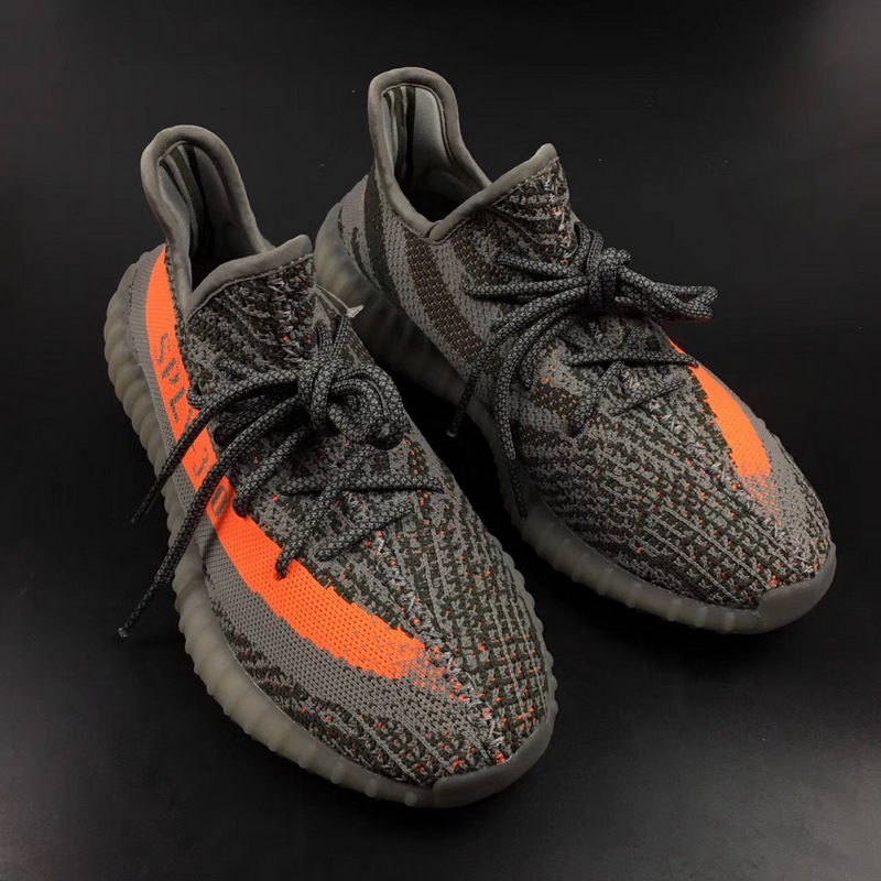 Super Max C4 Yeezy 350 V2 Boost“Grey-Orange” GS